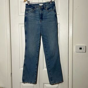 Good American Highwaist Straight Jean 6/28